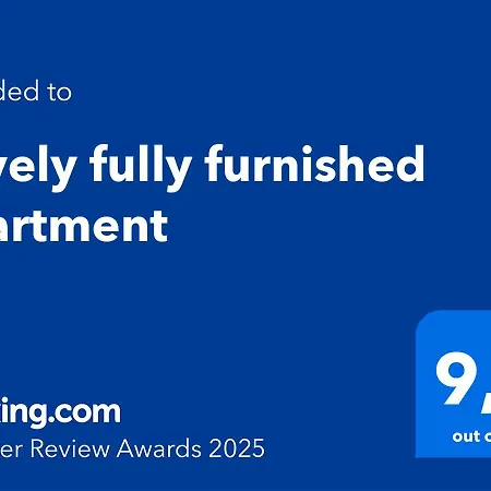 Lovely Fully Furnished Apartamento *